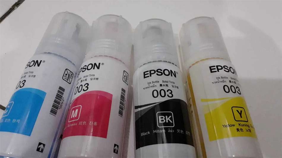 Perbedaan Tinta Epson 001 dan 003